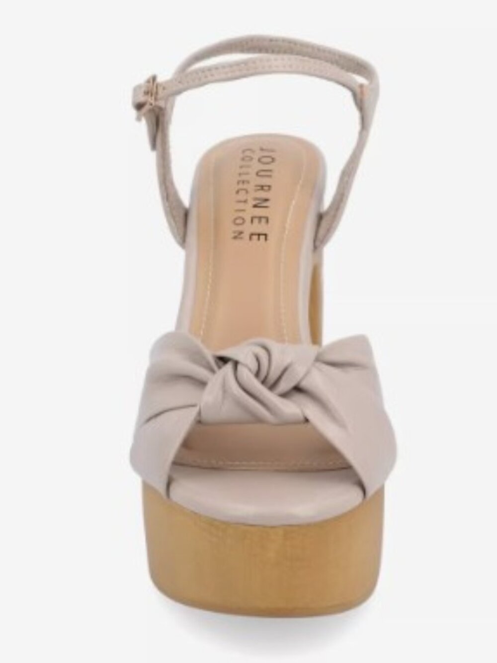 Journee Lorrica Platform Sandal Size 8